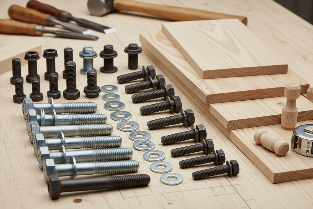 How to Choose the Right Bolt for Wood Projects