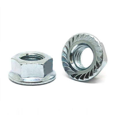 Class 8 Serrated Flange Nuts