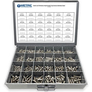 Metric A2-70 Allen Button Head Socket Cap Screws Bolts Stainless Steel Assortment - 905 PCS
