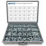 Metric Class 10.9 JIS Hex Flange Frame Bolts & Serrated Nuts Assortment M6-M10 763 PCS