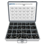Metric 12.9 Alloy Allen Socket Head Cap Screws Bolts Black Oxide Assortment - 453 PCS
