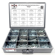 5/16"-24 Fine Grade 5 Hex Cap Screws, Nuts, & Washers - 1079 PCS