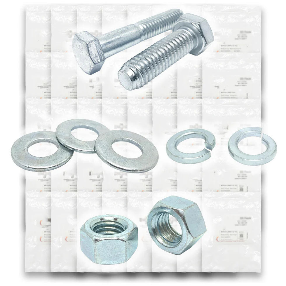 Metric Class 10.9 Coarse Hex Cap Screws, Hex Nuts, Flat & Lock Washers - 2011 PCS