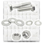 Metric Class A2 Stainless Coarse Hex Cap Screws, Hex Nuts, Flat & Lock Washers - 2011 PCS