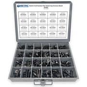 Metric Class 12.9 Flat Socket Screws Black Oxide - 453 PCS