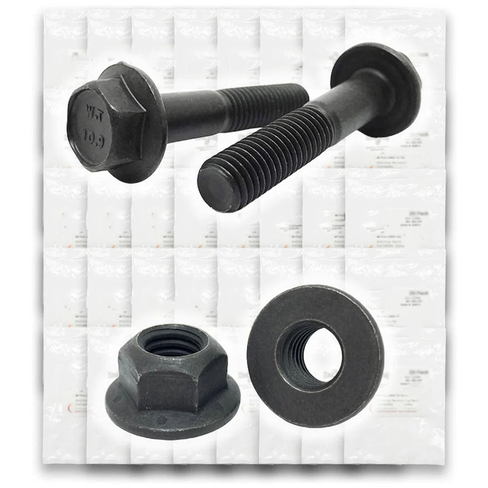 Metric Class 10.9 Hex Flange Frame Bolts & Nuts Assortment - 738 PCS