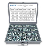 Metric CL12.9 Socket Head Cap Screws Zinc Clear Coarse Thread - 453 pcs