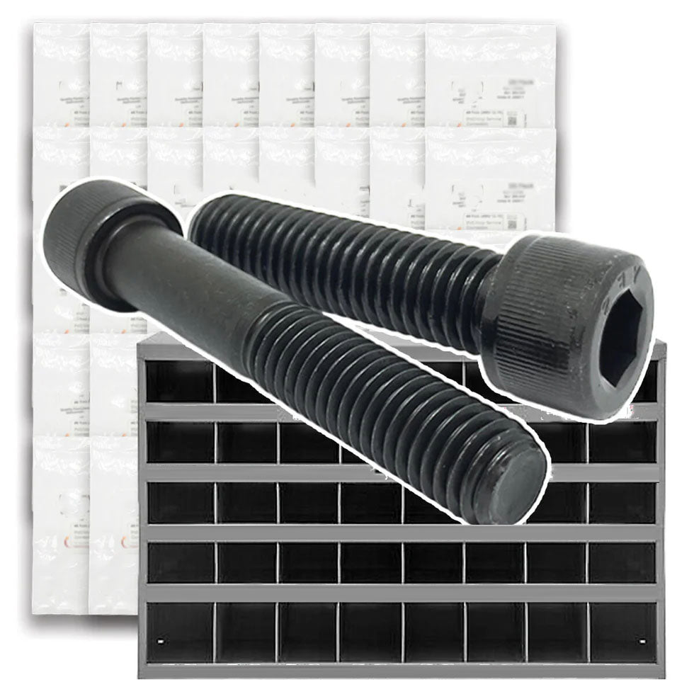 Metric Class 12.9 Socket Head Cap Screws - 1511 PCS
