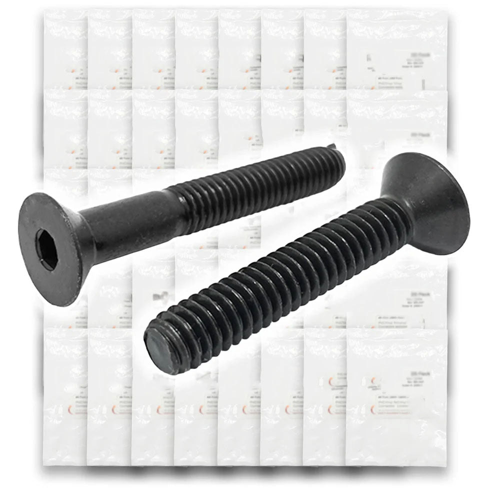 Metric Class 12.9 Flat Socket Head Cap Screws - 1510 PCS