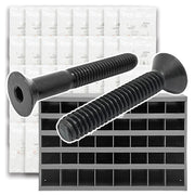 Metric Class 12.9 Flat Socket Head Cap Screws - 1511 PCS