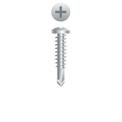 #10 Strong-Point Pan Head 10-16 x 2, PH, 410 Stainless Steel