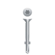 #12 Strong-Point Flat Head Reamer 12-24 x 2-1/2, T-30, 410 Stainless Steel, WAR