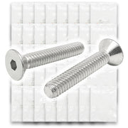 Metric A4-70 Stainless Steel Flat Socket Screws - 304 PCS