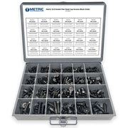 Metric Class 12.9 Flat Socket Screws Black Oxide - 905 PCS