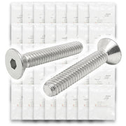 Metric A2-70 Stainless Steel Flat Socket Screws - 608 PCS