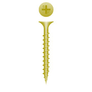 #8 Strong-Point Bugle Head 8 x 3, PH, Coarse, Zinc Yellow