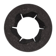 M10x1.5 Flat 6 Prong Push-On Bolt Retainer, Phosphate & Oil