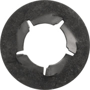 M8x1.25 Flat 5 Prong Push-On Bolt Retainer, Phosphate & Oil