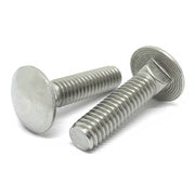 5/8"-11x4" 316 Stainless Steel Round Head Carriage Bolt