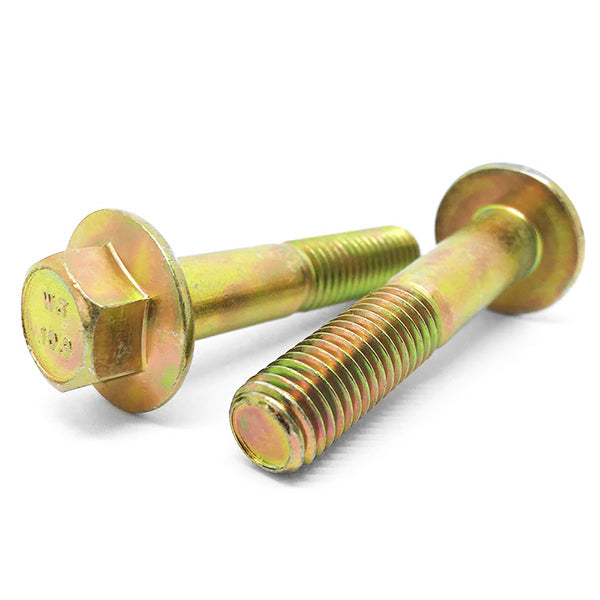 M12-1.75x70 Class 10.9 Hex Flange Bolts Zinc Yellow