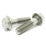M10-1.5x50 A2-70 Stainless Steel Hex Flange Bolts