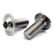 M4-0.7x8 A2-70 Stainless Steel Button Flange Socket Cap Screws