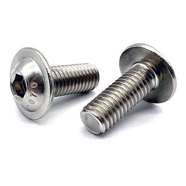 M5-0.8x12 A2-70 Stainless Steel Button Flange Socket Cap Screws