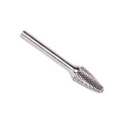 1/2" x 3/4" Tree Radius End Carbide Bur 1/4 Shank