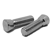 3/8-16x1-1/2" Grade 5 Clipped Head Plow Bolts Plain & Oil