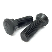 5/8-11x2" Grade 8 #3 Dome Head Plow Bolts Plain