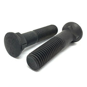 5/8-11x2-1/2" Grade 8 #3 Dome Head Plow Bolts Plain