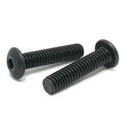 M3-0.5x14 Class 12.9 Alloy Button Socket Head Cap Screws Black Oxide