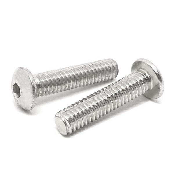 #4-40x3/4" 18-8 Button Head Socket Cap Screw Stainless Steel