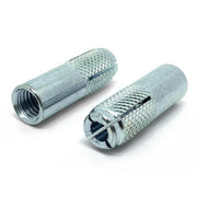3/8-16" Drop-In Anchor Zinc Clear Steel