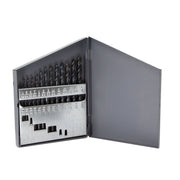 13 Piece HSS Black Oxide Jobber Length Drill Bit Set, DWDN, 1/16" - 1/4"