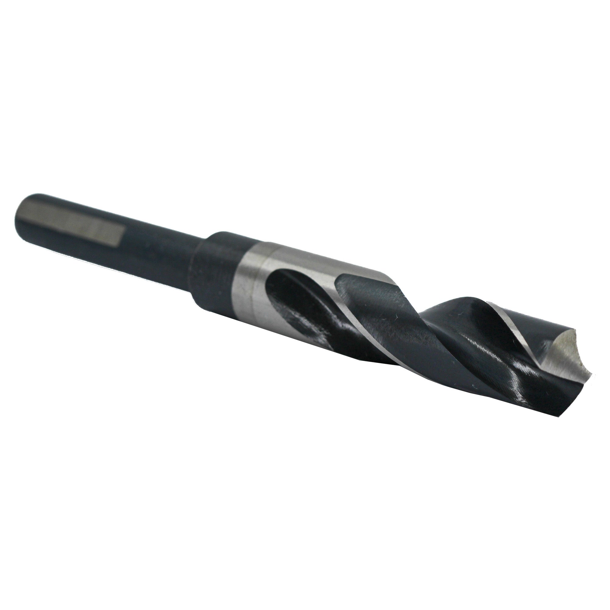 49/64" Reduced Shank HSS Drill Bit 1/2" 3-Flat Shank, D/A3F Series