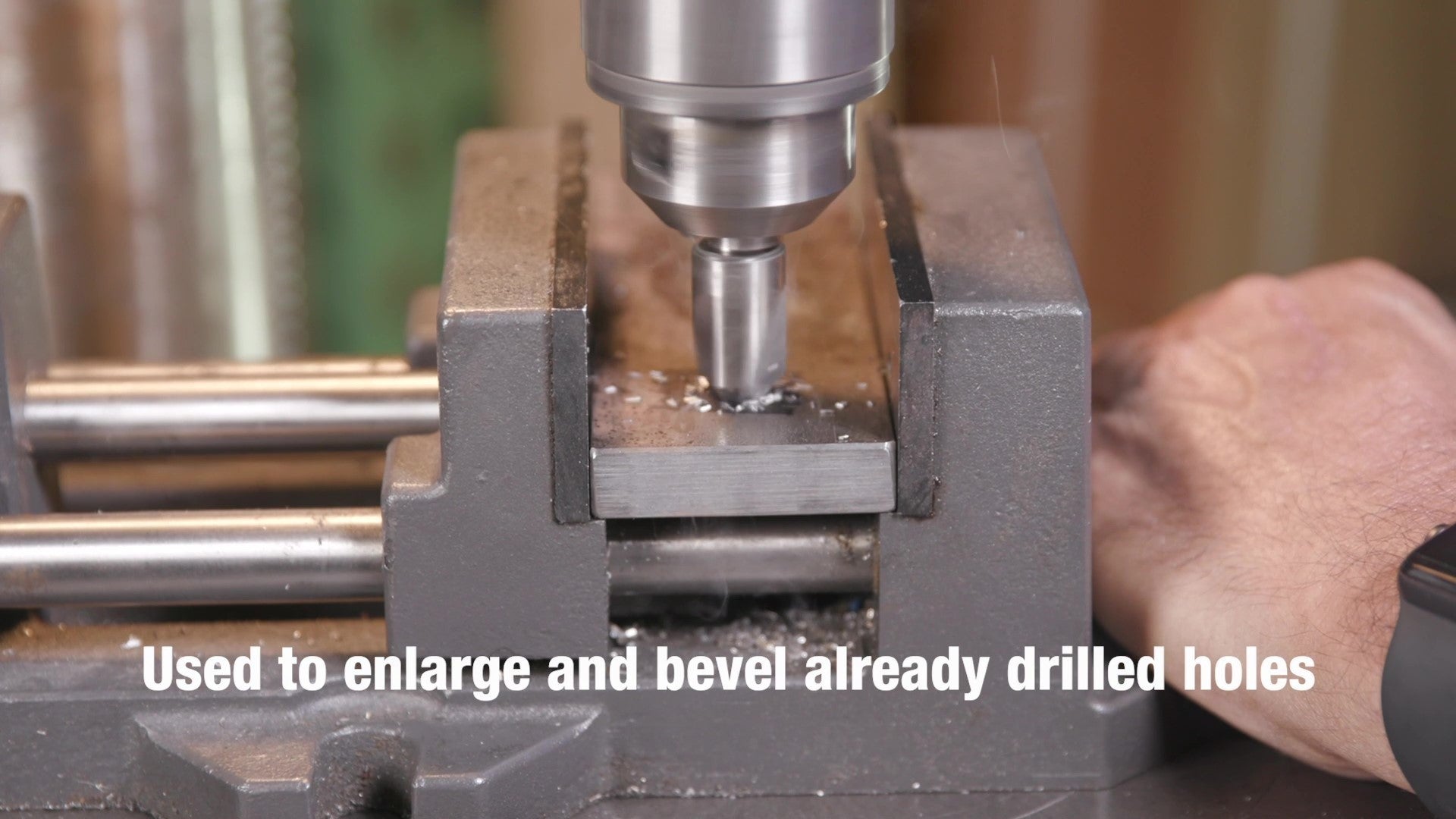 1/4"-60 HSS Single Flute Countersink
