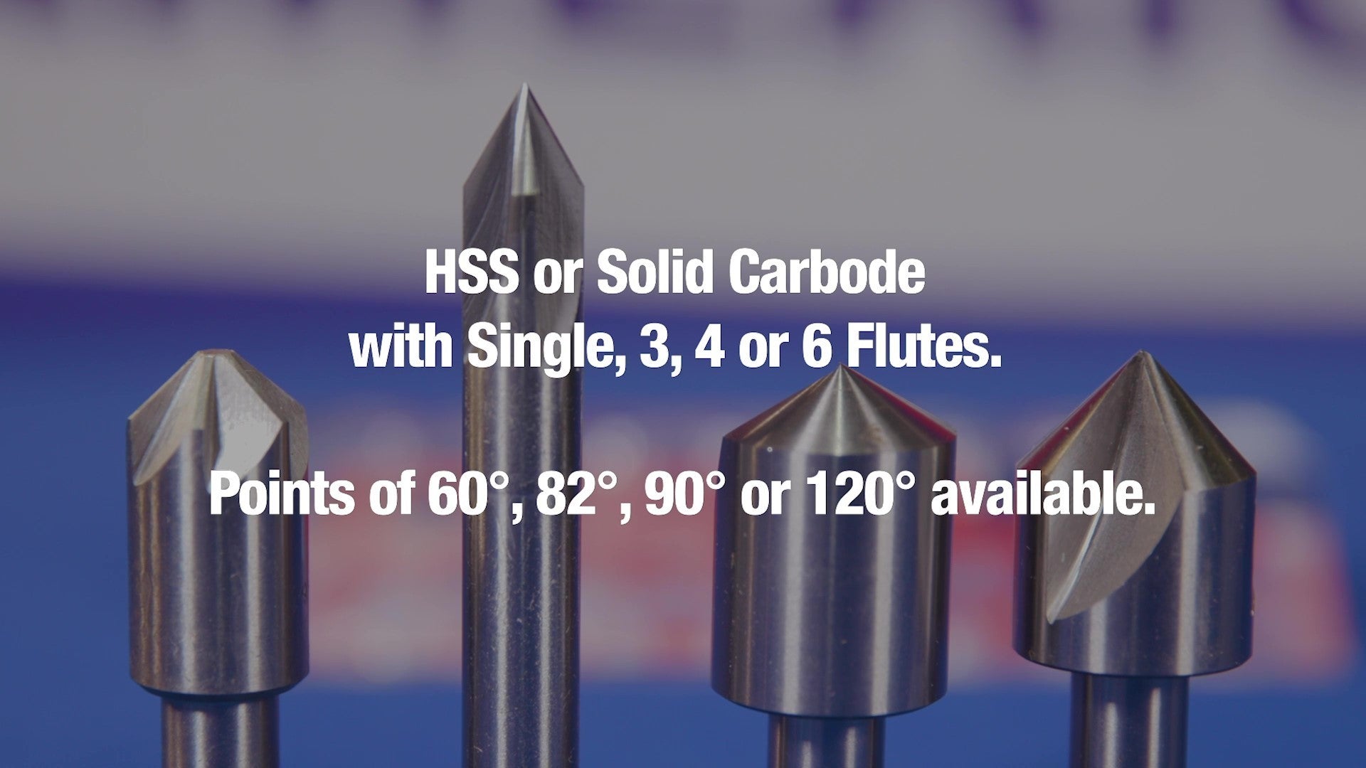 3/8"-100 HSS Single Flute Countersink