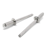 3/16" Dia 3/8"-1/2" (68)   Grip - Dome Head Blind Rivets Stainless/Stainless Mandrel