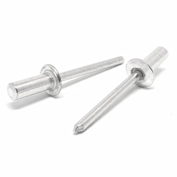 3/16" Dia 3/16" - 1/4" (64) Grip - Closed End Dome Head Blind Rivets Stainless/Stainless Steel Mandrel