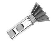 2-1/4" 45 Degree HSS Weldon Shank Dovetail Cutter