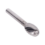 SE-11 3/16" X 5/16" Oval Carbide Bur 1/4" Shank