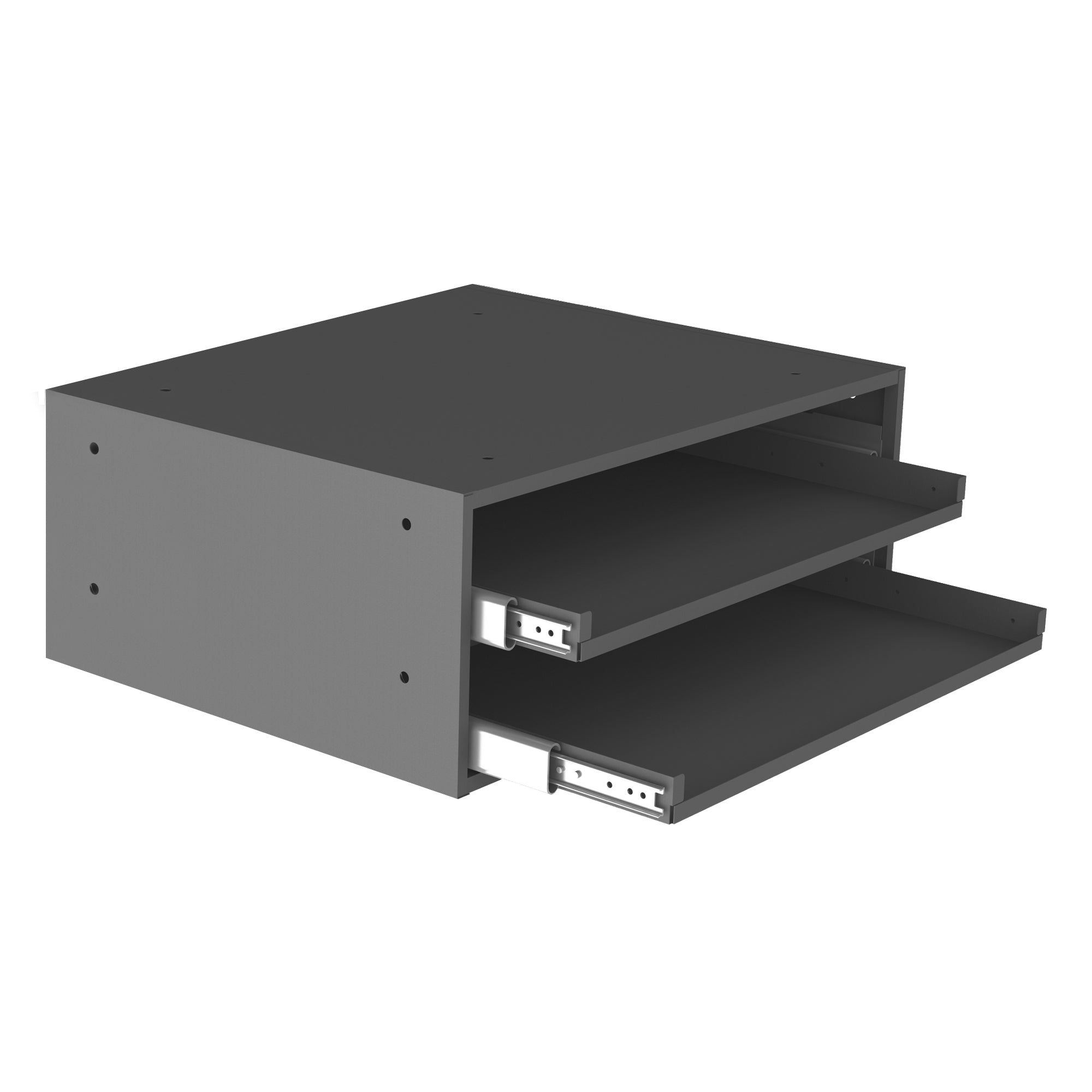 Faseners Rack 2 Bearing Slide Larger Metal Storage Rack Cabinet – MetricFasteners.com