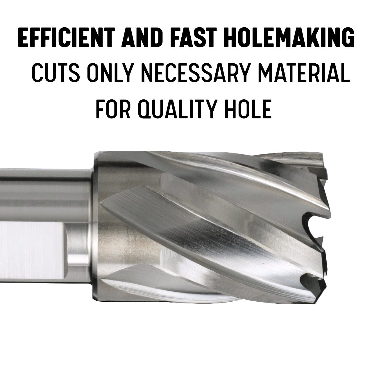 1-3/16" X 2" HSS Annular Cutter with Pilot Pin