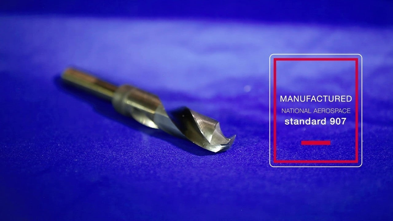 63/64" Cobalt Drill Bit with 1/2" Reduced Shank, D/ACO