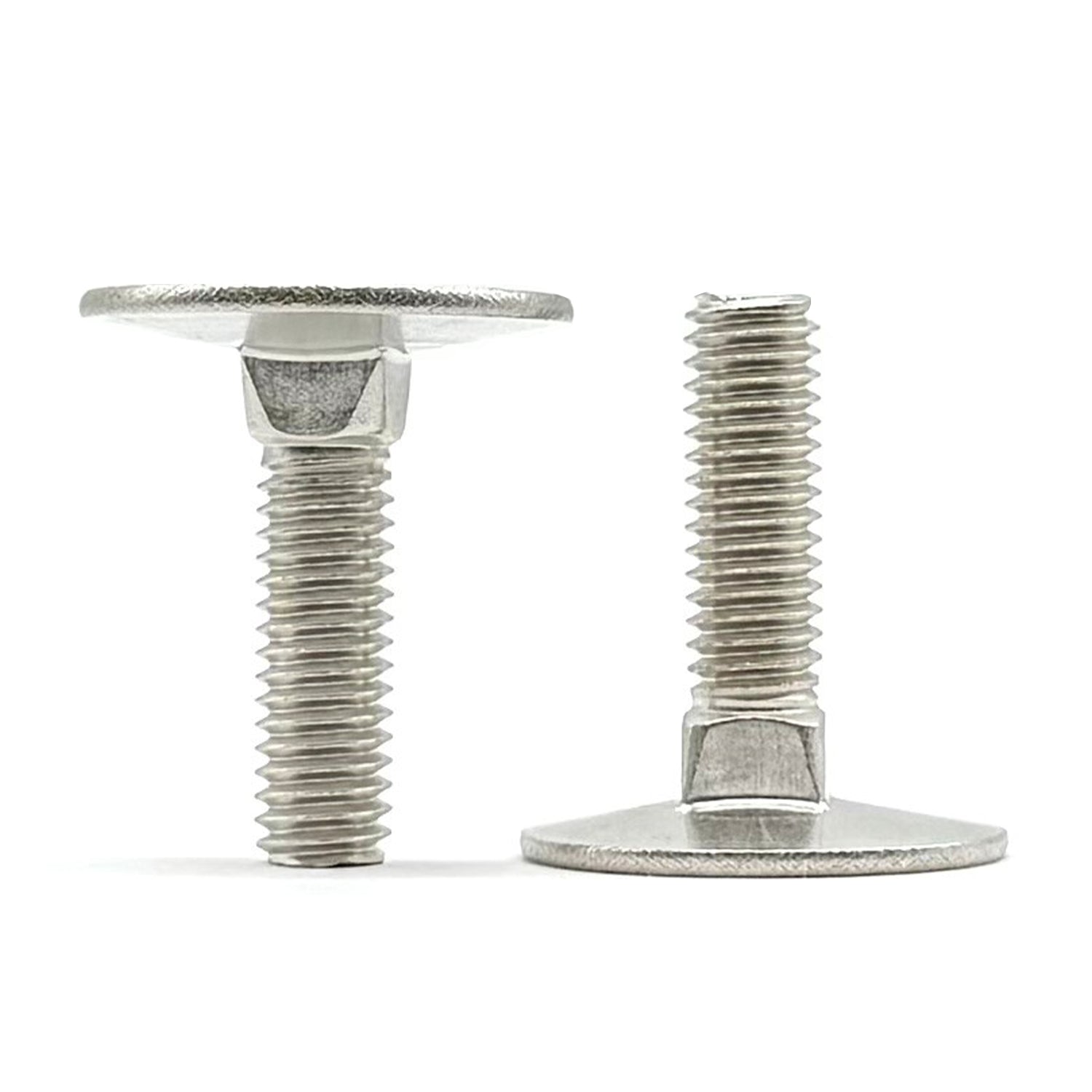 1/4"-20x1-1/4" Stainless Steel Round Head Square Neck Elevator Bolt