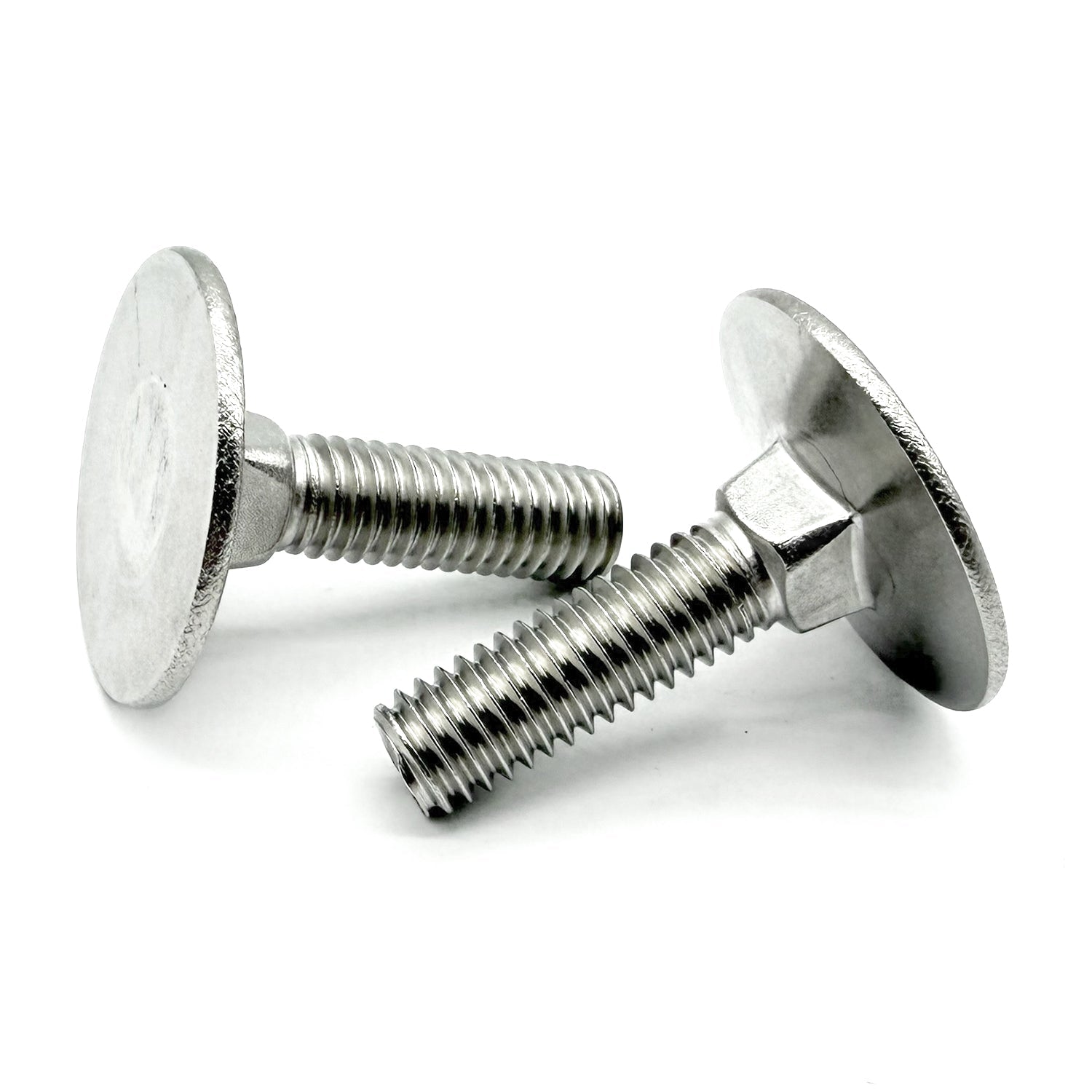 5/16"-18x1" Stainless Steel Round Head Square Neck Elevator Bolt