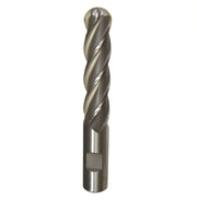1" X 1" HSS 4 Flute Single End Ball End Mill