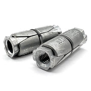 1/2" Double Expansion Shield Anchors Zinc Alloy