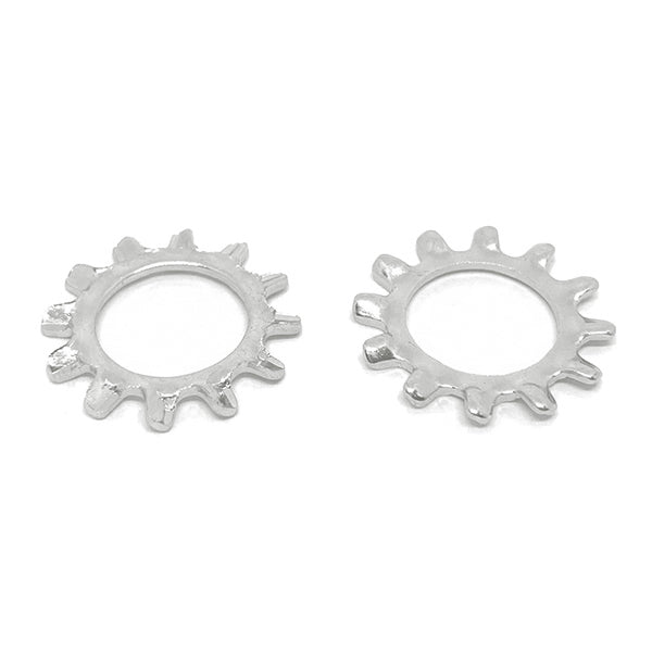 1/2" 410 Stainless Steel External Tooth Lock Washers